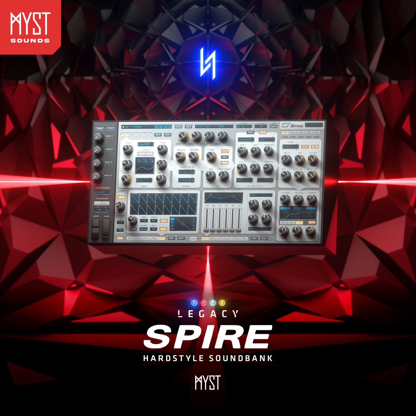 LEGACY - SPIRE Hardstyle Soundbank By MYST
