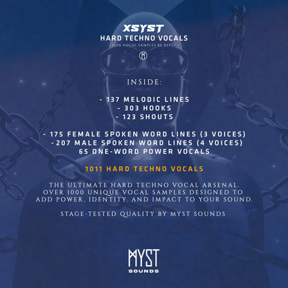 XSYST: Hard Techno VOCALS