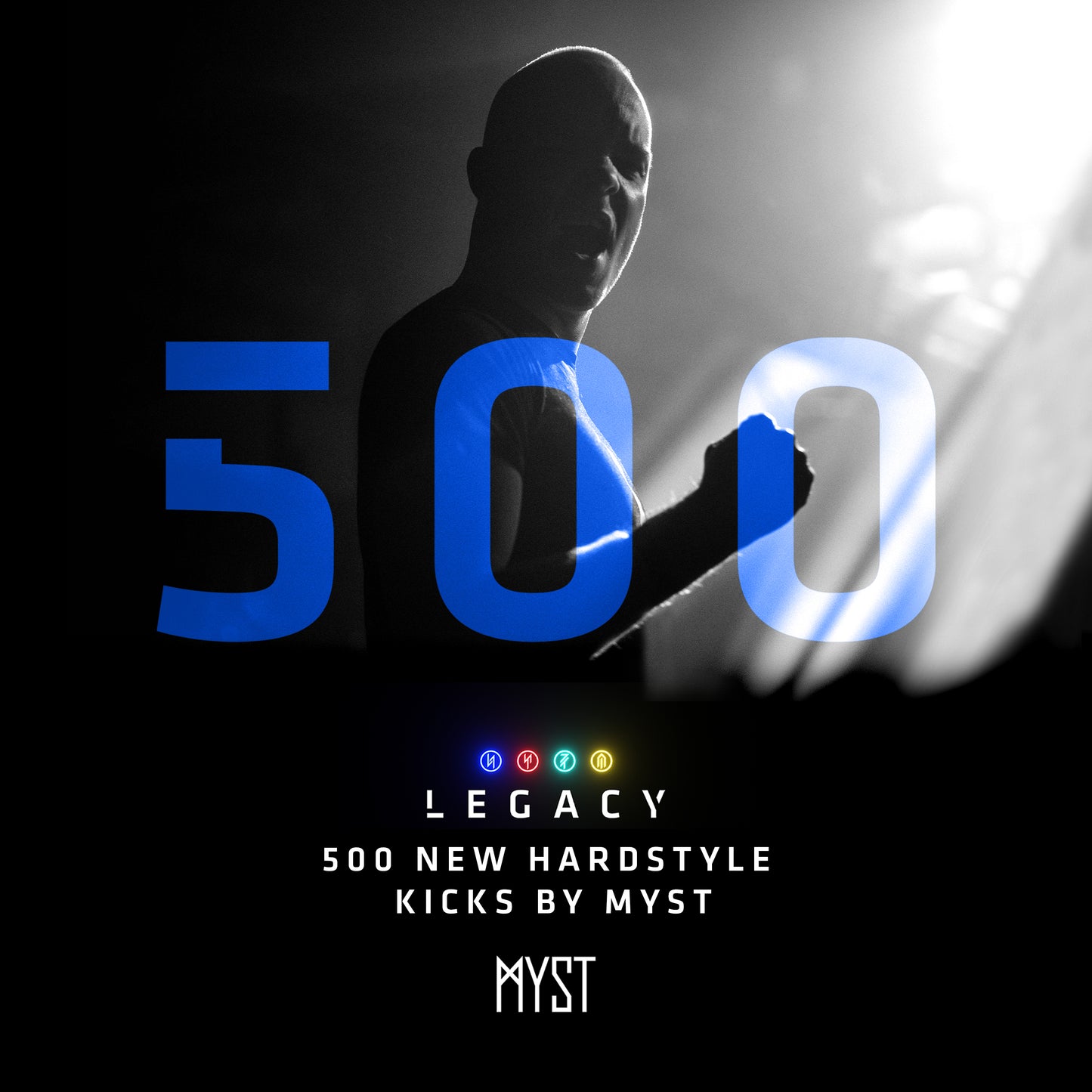 LEGACY - 500 NEW Hardstyle Kicks By MYST